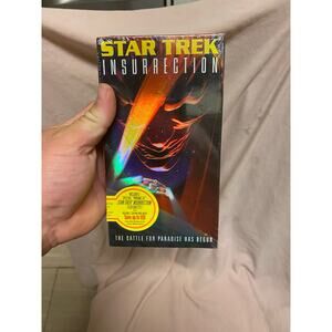 STAR TREK Insurrection (VHS, 1999) Science Fiction New Factory Sealed